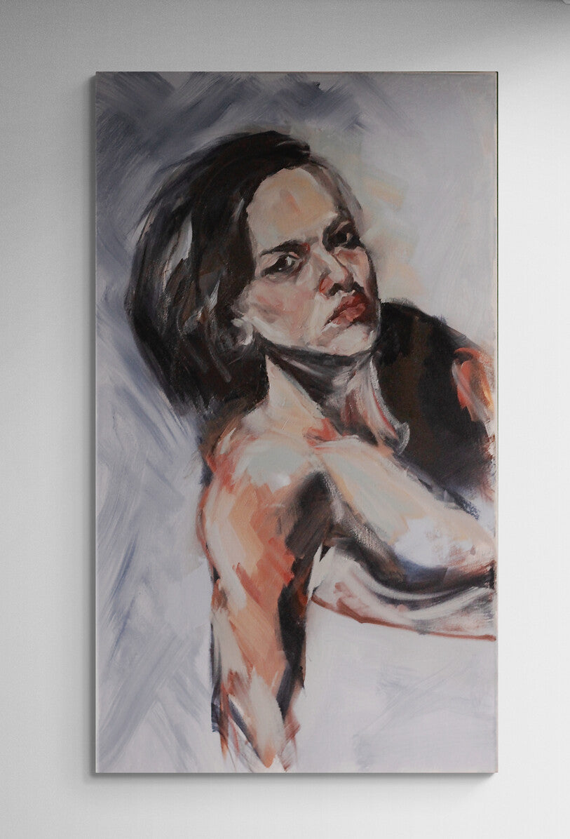 Woman gaze