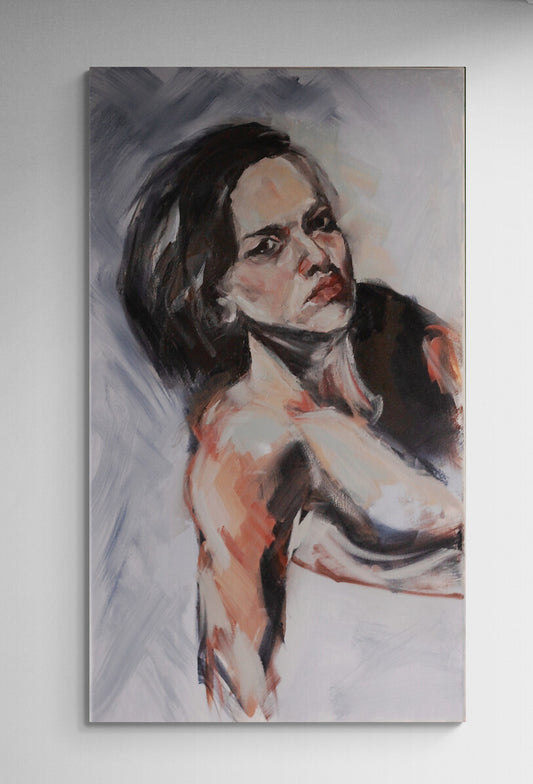 Woman gaze